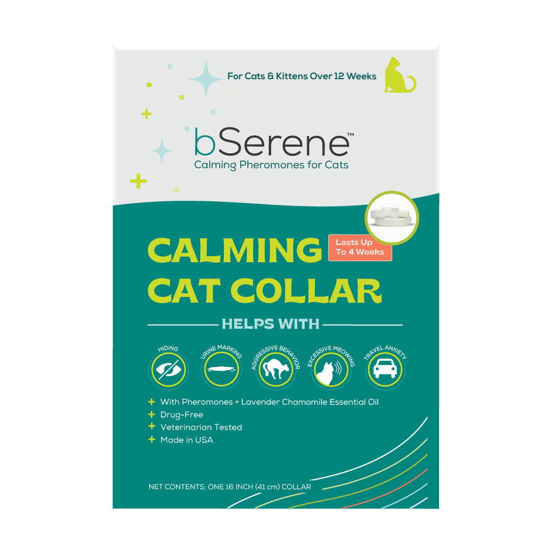 bSerene Pheromone Calming Collar for Cats