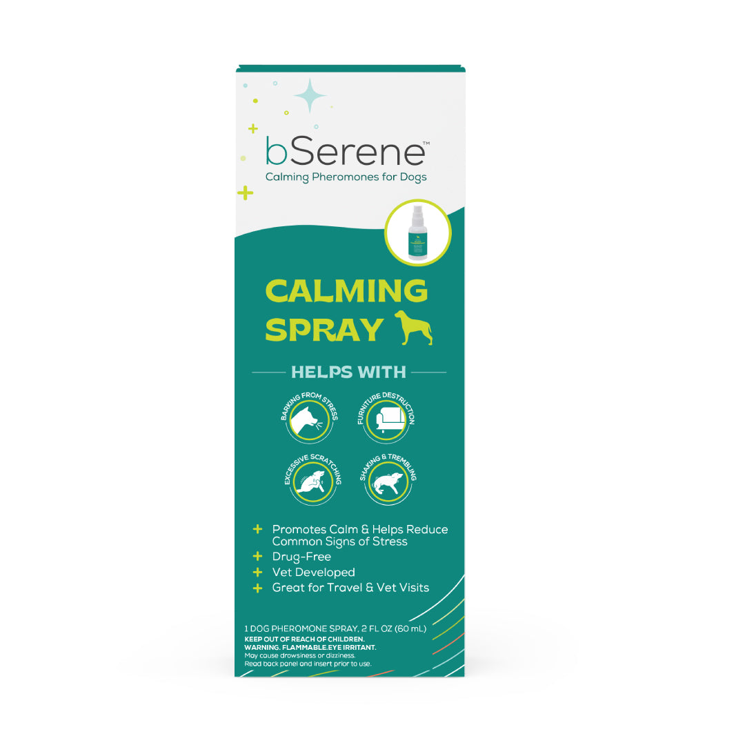 bSerene Pheromone Calming Spray for Dogs - 60 mL